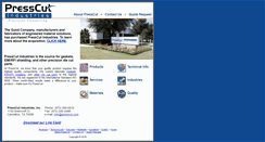 Desktop Screenshot of presscut.com